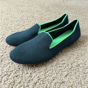 Rothy’s The Merino Loafer in Winter Green